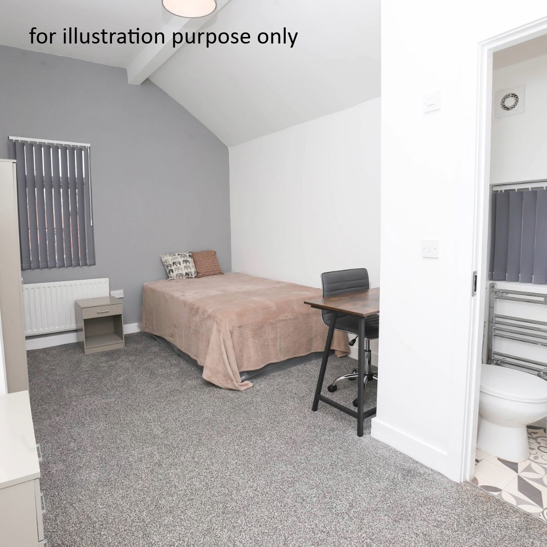 Example of HMO interior layout – 5-bed property design