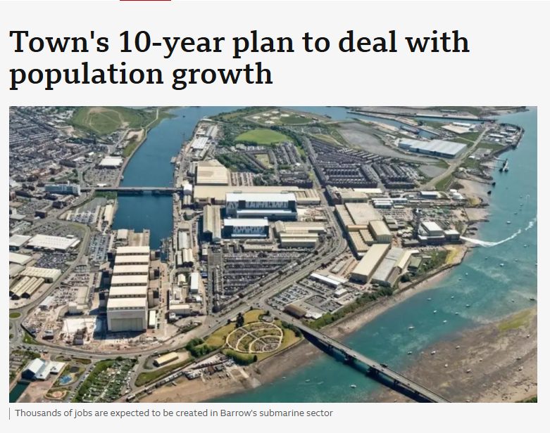 Barrow Growth BBC News