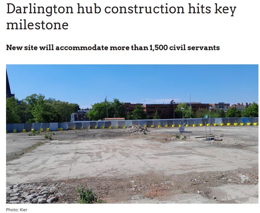 Darlington Civil Service Hub News